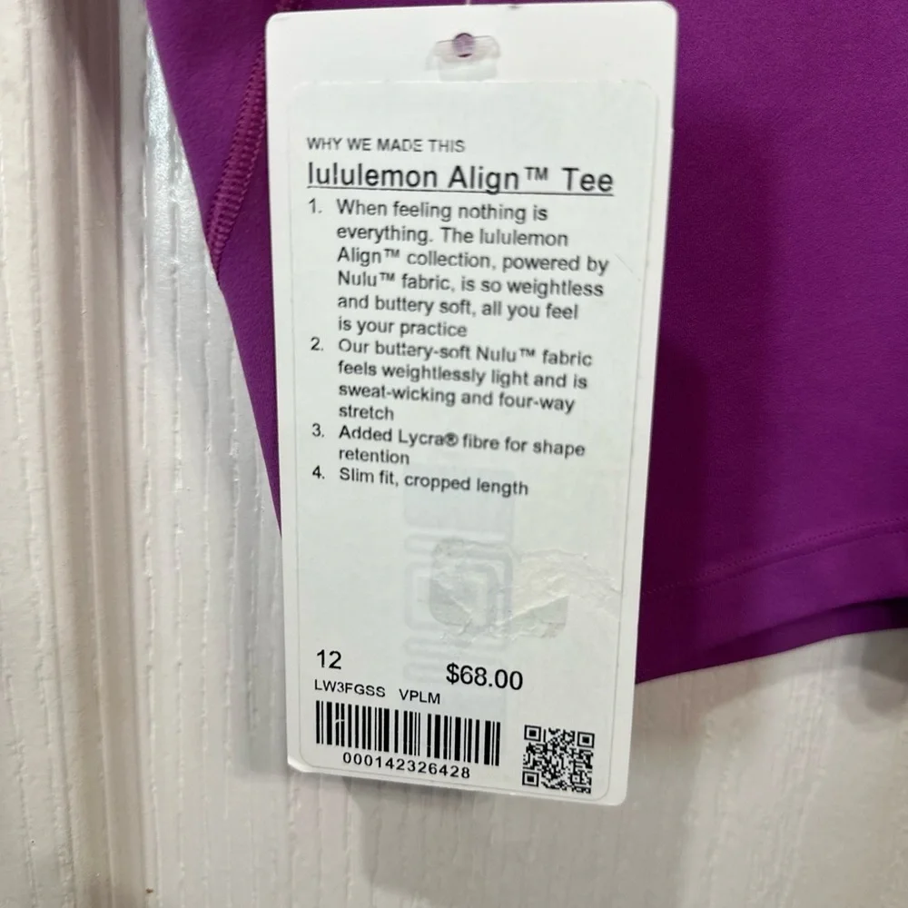 Lululemon Align V-Neck Tee